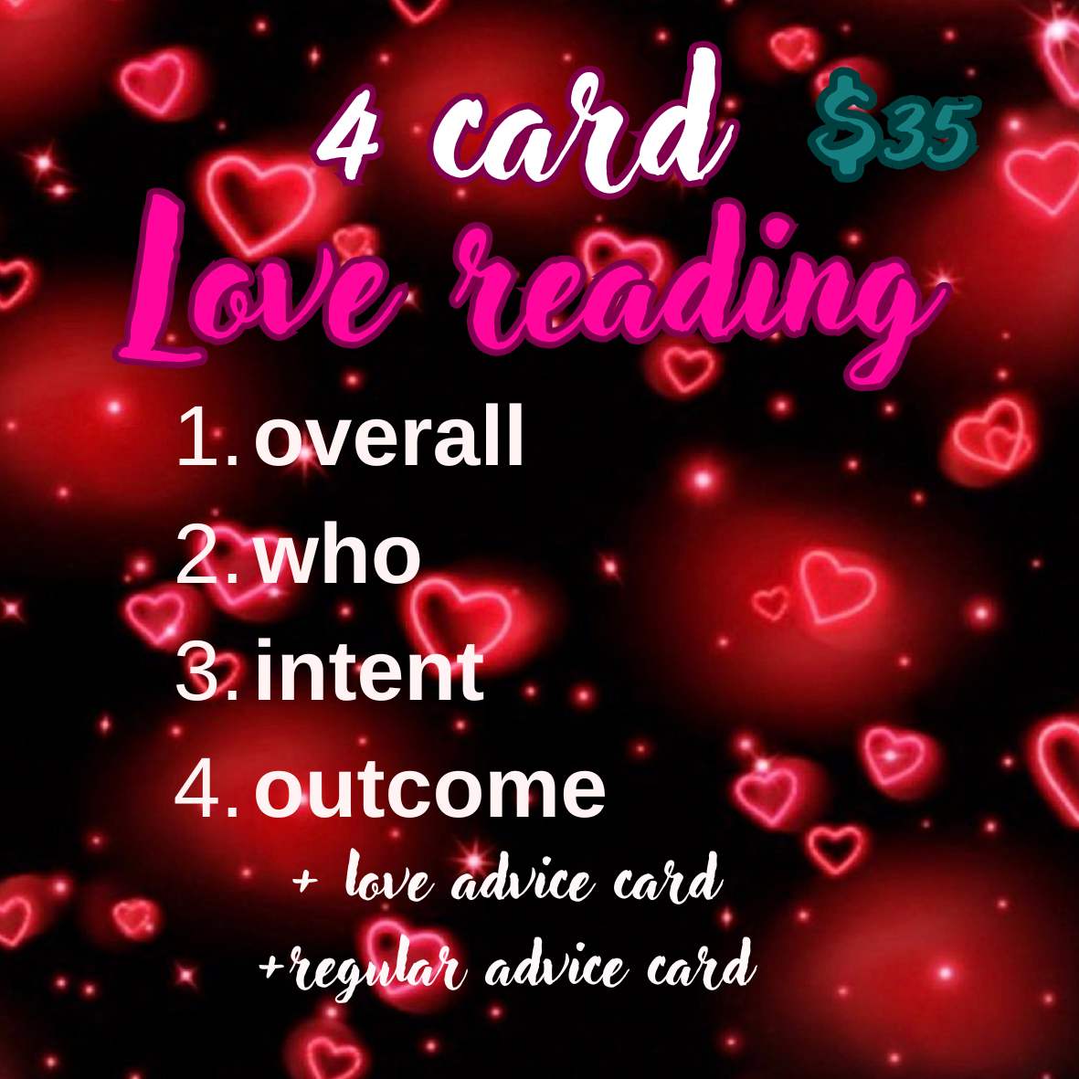 4 card love reading