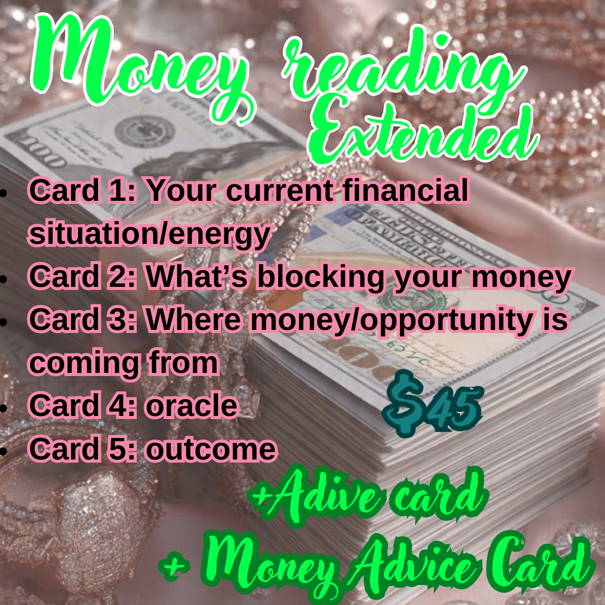 5 card money readings