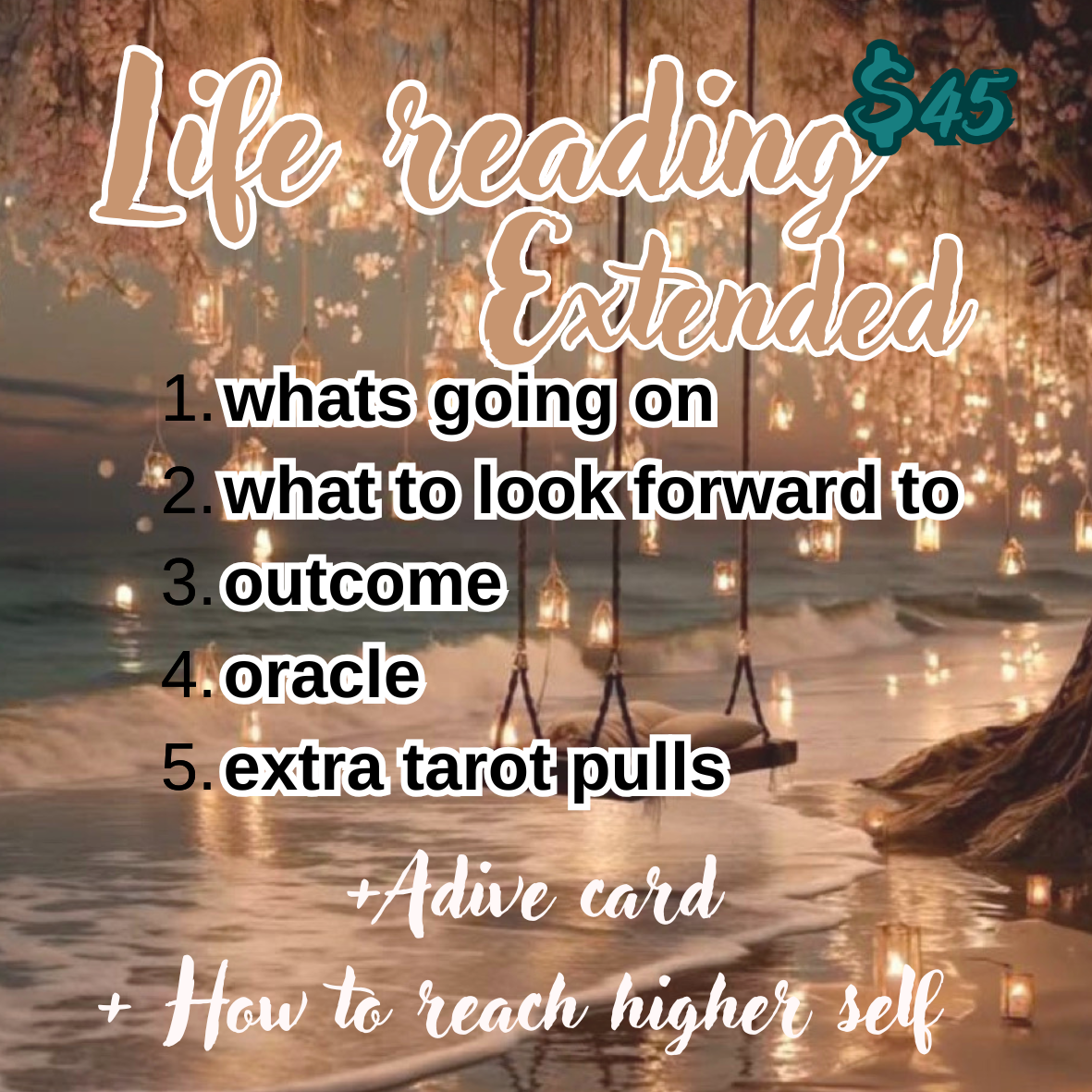 5 tarot card life reading