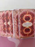 Velvet rose tarot deck (hand made from card stock)